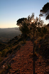 Scenic Views of Mijas, White Andalusian Village in the Mountains Overlooking the Mediterranean Sea, Southern Spain