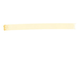 Obraz premium Pasta Strip in Watercolor Style with Soft Yellow Color on White Background for Culinary Illustration