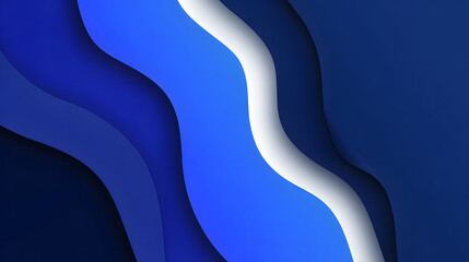 Abstract blue wave pattern