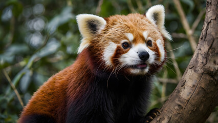 red panda