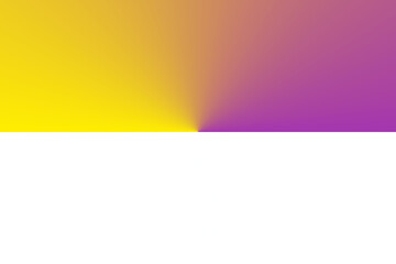 Obraz premium Aesthetic and beautiful yellow purple frame gradation For commercial background and product advertising