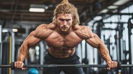 Fitness influencer recording workout session 