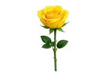 Yellow rose representing friendship joy and happiness