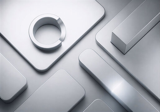A close-up view of a sleek, modern keyboard with a unique design element