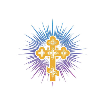 Orthodox Christian Cross Icon