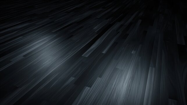 Dark ebony wood inlay creating a geometric pattern on a smooth surface with dramatic lighting