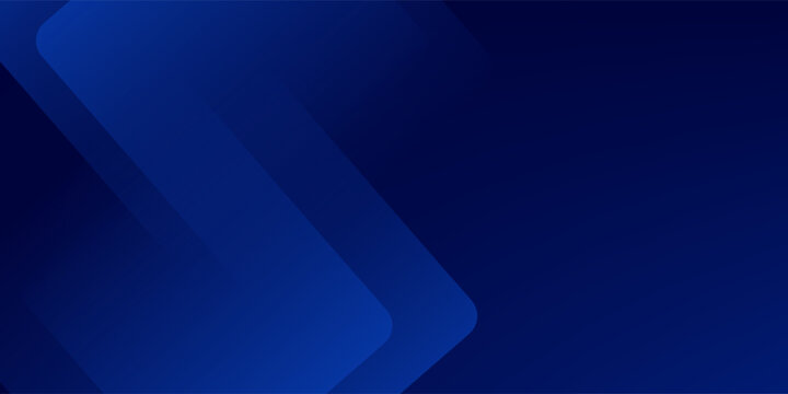 Abstract dark blue geometric background. Dynamic shapes composition. Cool background design for posters. Vector illustration