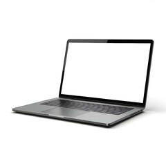 Isolated Professional Laptop on White Background for Web Design
