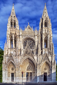 Saint-Ouen Abbey of Rouen, France