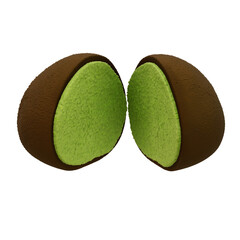 3d dubai chewy cookies, chocolate dubai kataifi kunafa pistachio