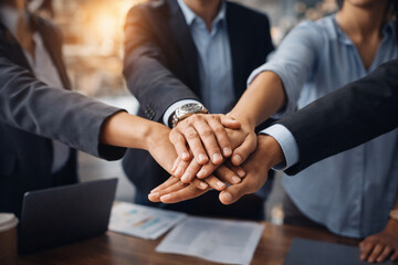 business people shaking hands