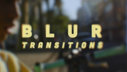 Blur Slide Transitions