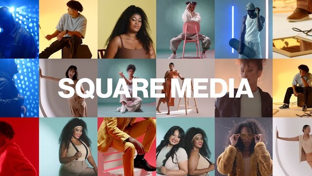 Square Sliding Media