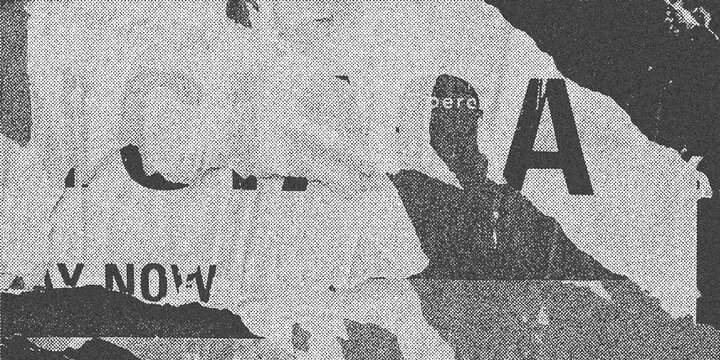  Halftone Collage Paper Texture Background