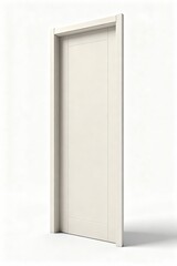 doors on a white background