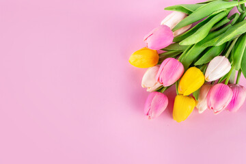 Greeting card background for Mother's Day, Valentine's Day, International Women's Day. Spring...