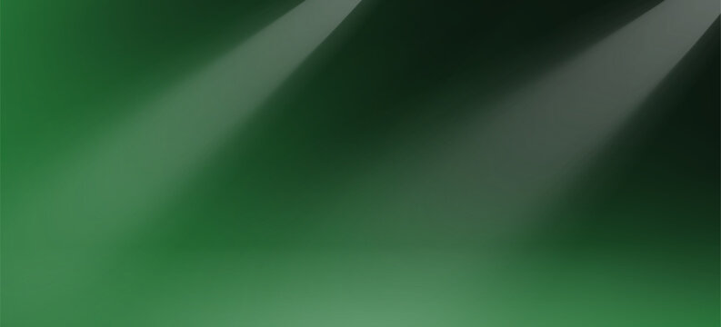 Abstract light green gradient background. Minimalistic subtle wavy silk texture. 3D vector illustration.