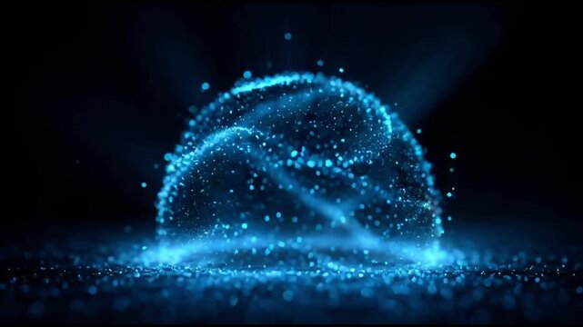 Energy Orb: A mesmerizing dance of energy, with a glowing orb of light shimmering against the dark, creating a feeling of ethereal beauty and futuristic innovation.