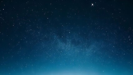 A breathtaking expanse of the night sky, glittering with countless stars and the soft glow of distant galaxies, evoking a sense of wonder and cosmic scale