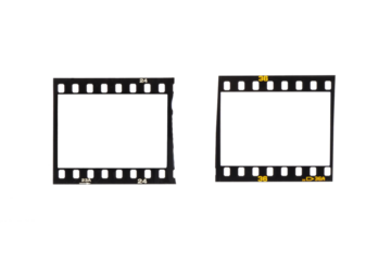 Unbranded film slides, filmstrip, photo negatives, dia frames, transparent background, easy to use