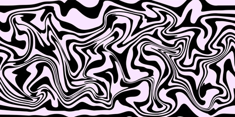 Abstract horizontal background with colorful waves. Trendy vector 10