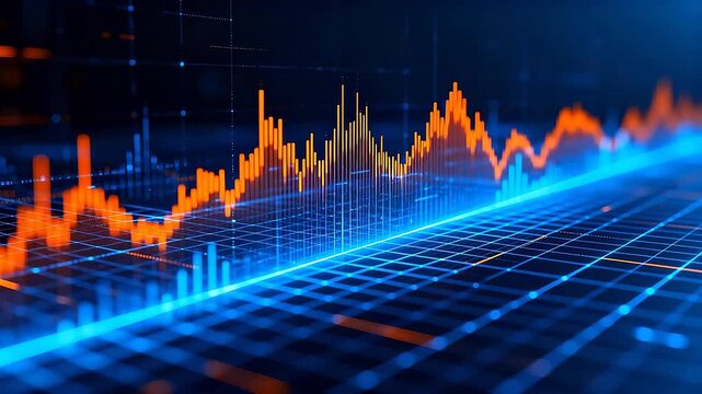 Digital financial data visualization
