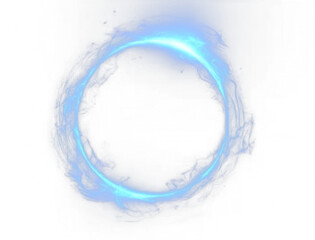 Flare effect neon rotation spiral portal glowing light magic beam.
