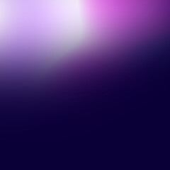 Gradient background displaying shades of purple and a bright white light