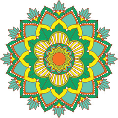 Floral Mandala Design