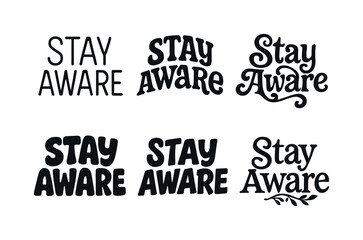 Obraz premium Diverse Lettering Styles. Stay aware of structure. Set lettering. harmonious lettering variations of the same emblematic concept, each with different artistic