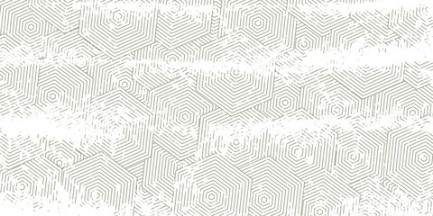 Geometric lines seamless pattern. Golden vector texture with thin diagonal stripes, lines, chevron, zigzag. Abstract gold and white graphic background. Luxury linear ornament. vector