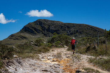 Obraz premium hiking in the mountains