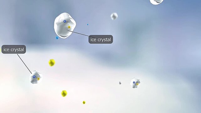 Lightning forms when charge separation in clouds triggers a discharge along an ionized air path.