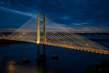 Fototapeta premium Dames Point Bridge, Jacksonville, Florida