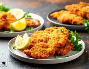 Wiener Schnitzel mit Zitrone