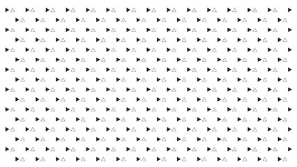 Black and white triangles pattern, abstract geometric background, minimalist design, repeating shapes, graphic art