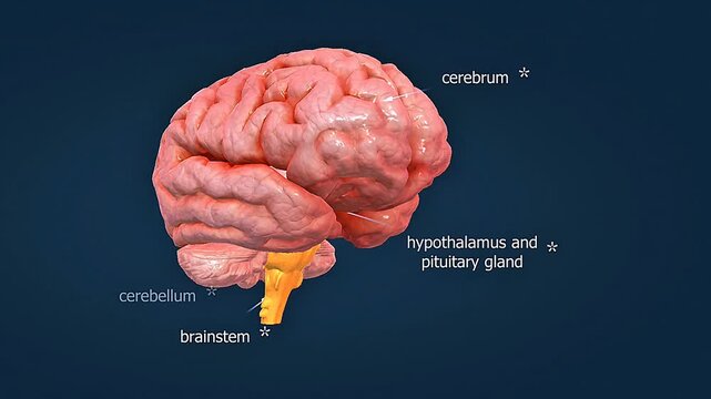 Ventricular system of the brain.