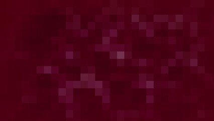 Abstract Dark Burgundy Pixelated Texture Background