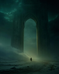 Threshold of the Silent Realm. Generative AI
