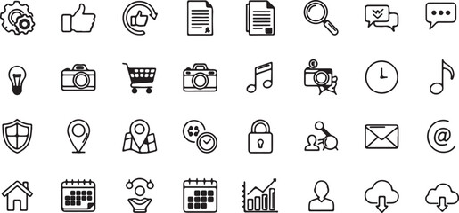 Fototapeta premium set of different tools icons