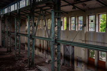 Abandoned Industrial Power Engineering Facility in Poland