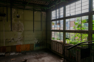 Abandoned Industrial Power Engineering Facility in Poland