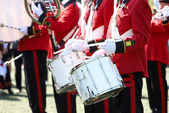 band on the street, norway, 17th may, constitution, Norwegian flag