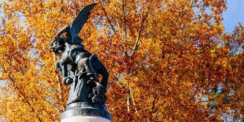 Fuente del Ángel Caído - Fountain of the Fallen Angel, is a fountain located in the Buen Retiro...