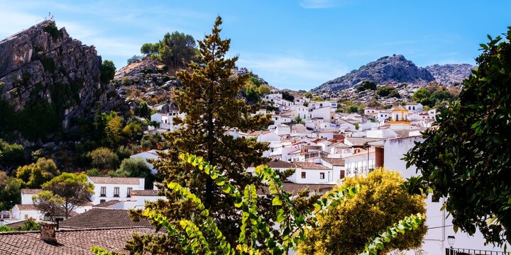 Montejaque is a spanish white village located in the Ronda area. Montejaque, Sierra de Ronda, M&aacute;laga, Andaluc&iacute;a, Spain, Europe