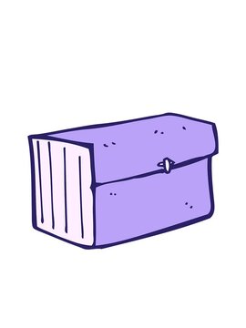 bobbing motion animation of  business files cartoon