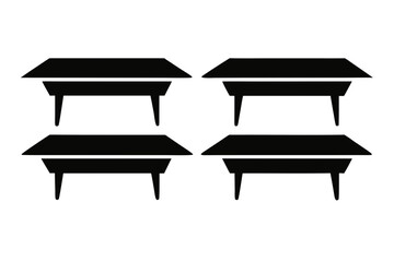 Six Modern Coffee Table Silhouettes for Living Room Furniture