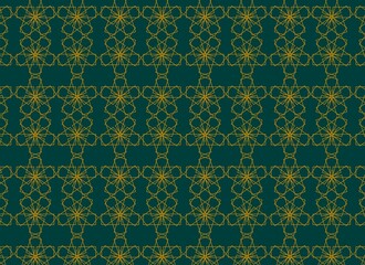seamless pattern with green leaves, seamless floral pattern.