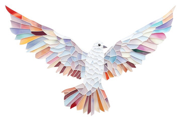 Obraz premium PNG White dove art animal bird.