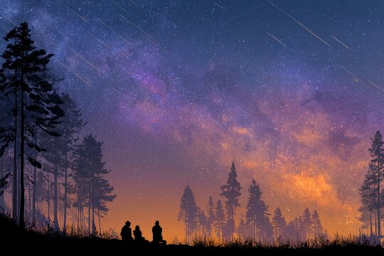 A night sky
